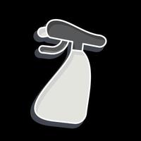 Icon Cleaning Spray. related to Hygiene symbol. glossy style. simple design illustration vector