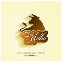 eid Alabama adha islámico festival diseño eid Mubarak vector