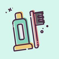 icono personal higiene. relacionado a higiene símbolo. mbe estilo. sencillo diseño ilustración vector