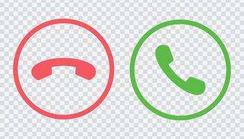 Versatile phone calling icons for seamless communication vector