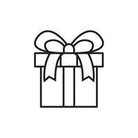 gift icon logo vector