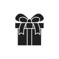 gift icon logo vector