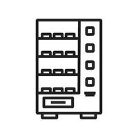 vending machine icon logo vector