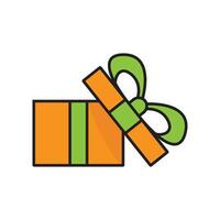 gift icon logo vector