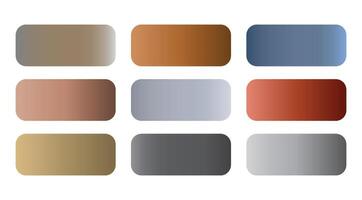 Gradient color palette vector