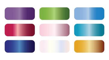 Gradient color palette vector