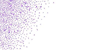 purple confetti decoration holiday festive celebration background vector