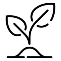 planta establecido icono para web, aplicación, infografía, etc vector