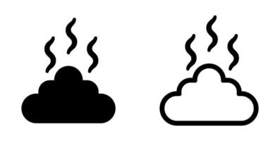 Co2 carbon dioxide cycle icon. Co2 emissions neutral vector