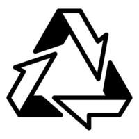 Recycle Icon for web, app, infographic, etc vector