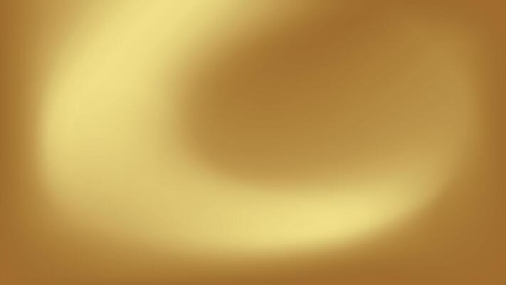 Gold abstract blurred gradient background. illustration.