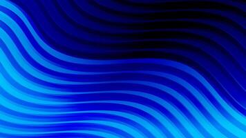 Abstract dark blue color with modern design wave lines background illustration. vector