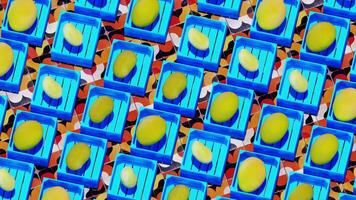 Summer Mango Seamless Pattern is motion footage for documentary films and cinematic in fruit market scene. Also good background for scene and titles, logos. video