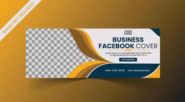 Marketing Social media cover banner, social media post, web banner, template vector