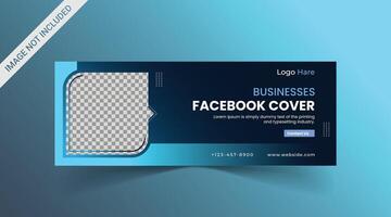 Marketing Social media cover banner, social media post, web banner, template vector