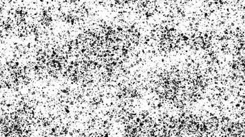 Black grunge texture over white. vector