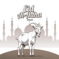 Eid Al Adha Background vector