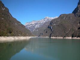 Landscape in the dolomites photo