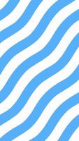 Vertikale Weiß und Blau Welle Animation Hintergrund video