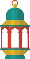 Ramadan Kareem Lantern Ornament. in Cartoon Design Style vector