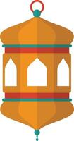 Ramadan Kareem Lantern Ornament. in Cartoon Design Style vector