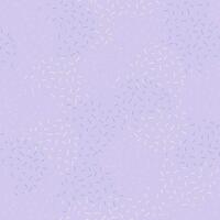 Pattern with colorful sprinkles on a purple background vector