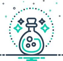 Mix icon for potion vector