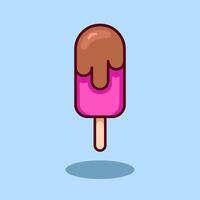 illustration Ice Cream. design Ice Cream. Ice Cream Cartoon design illustration and icon for website, digital and print vector