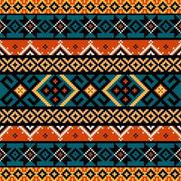 Geometric ethnic pattern ,native tribal traditional Border decoration for background, wallpaper, illustration, textile, fabric, clothing , batik, carpet, embroidery. vector