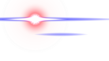 a red and blue light beam on a transparent background png