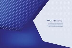 blue abstract and modern background design template vector