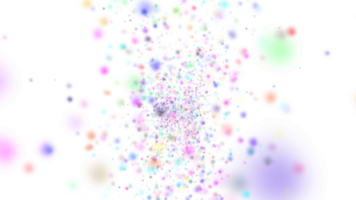 coloré confettis chute de le ciel png