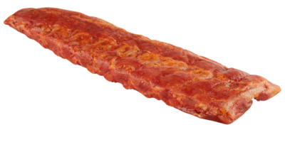 frisch Schweinefleisch Lende Schnitt aus isoliert transparent Hintergrund png