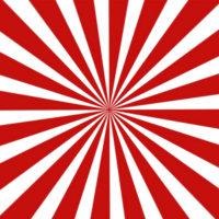 zon stralen, rood kleur straal barsten geïsoleerde.pop kunst stijl.gebruik voor app, ansichtkaarten, verpakking, web, logo png