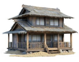Japanese house illustration png