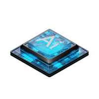 ai procesador chip png