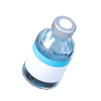 Impfstoff Flasche mit Emblem png