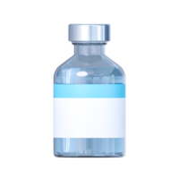 Impfstoff Flasche mit Emblem png