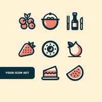 Food Icon Set vector