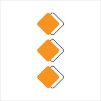 Modern bullet points element vector