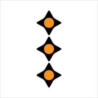 Modern bullet points element vector