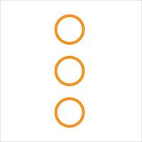 Modern bullet points element vector