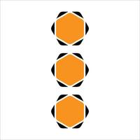 Modern bullet points element vector
