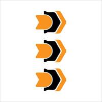 Modern bullet points element vector