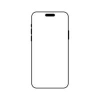 Phone frame design vector