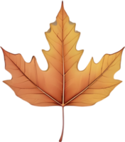 An image of a stylized leaf. AI-Generated. png