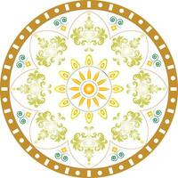 Mandalas Design Art vector