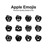 Get this carefully crafted emoji icon design, cute expressions vector