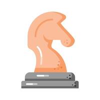 Trendy of strategy in editable style, chess pawn in modern design style vector