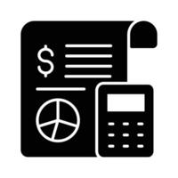Check this beautifully designed icon of business report, statistics in trendy style vector
